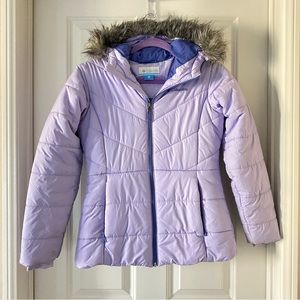 Columbia Purple Girls’ Winter 🩵 Puffer Snow Jacket